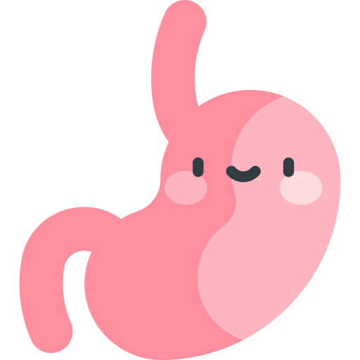 a happy stomach