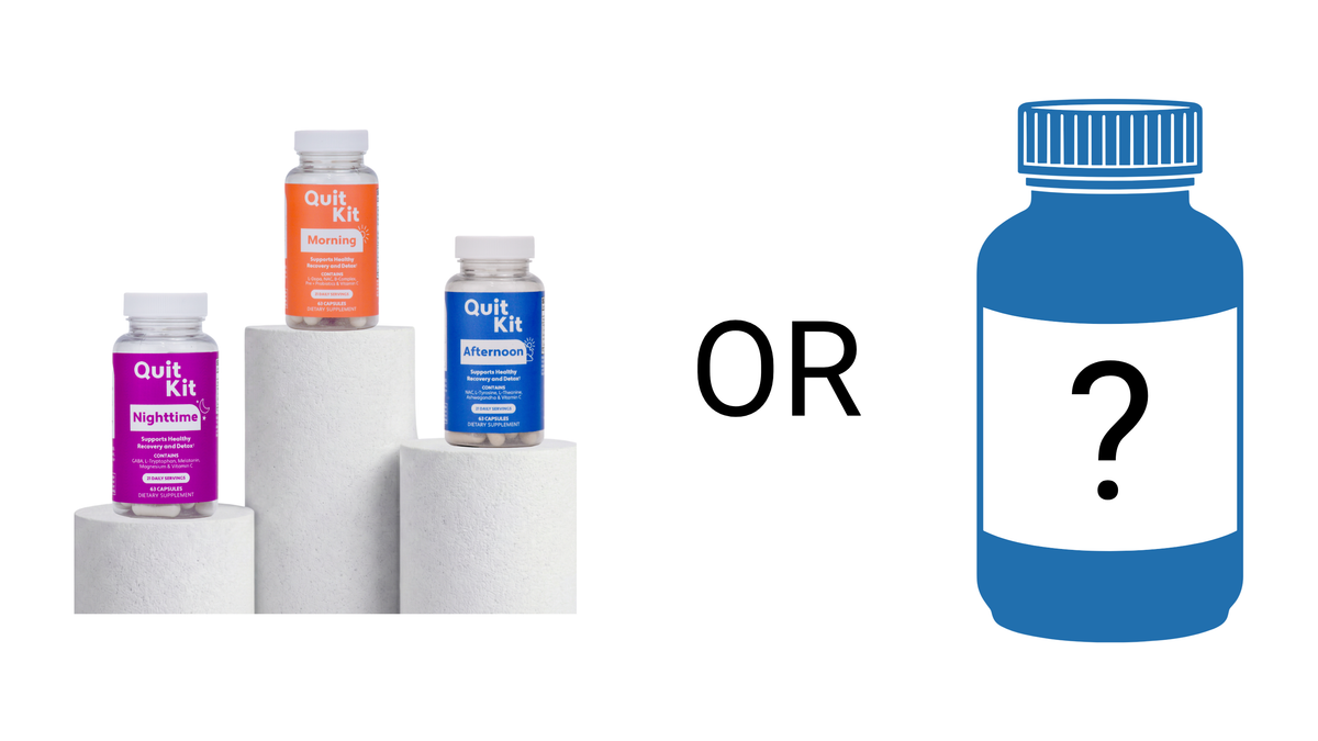 comparing Quit Kit versus other supplements